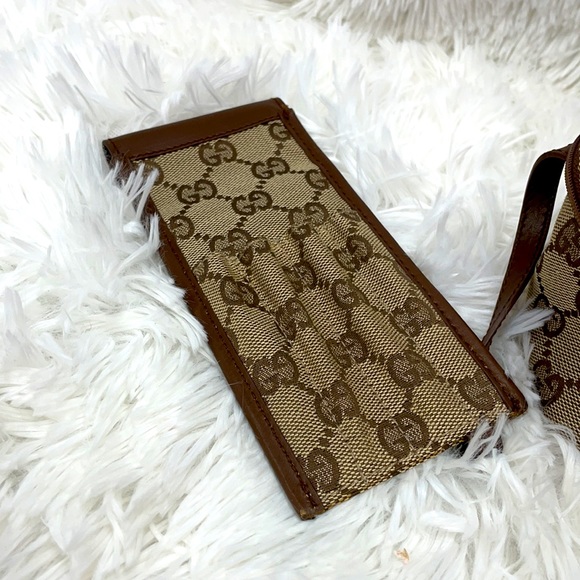 GUCCI WEBLINE COSMETIC  CASE WITH EYELINER POUCH - Picture 6 of 13